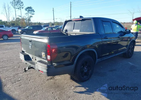 2018 Honda Ridgeline Black Edition from USA, damaged, VIN 5FPYK3F87JB016945